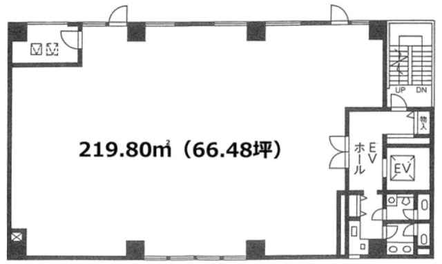 飯嶋ビル2F 間取り図