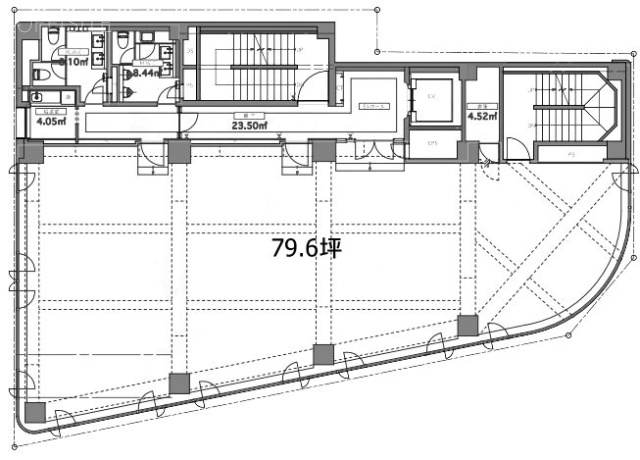 VORT新橋Ⅲ3F 間取り図