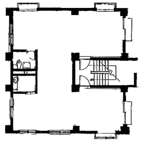 大崎ビル4F 間取り図