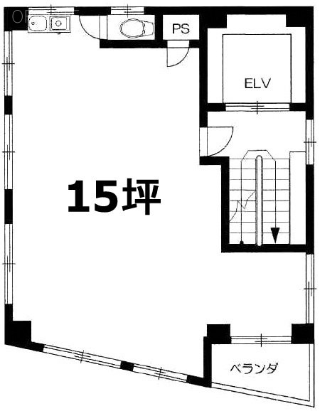 藤ビル4F 間取り図