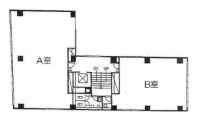 東成ビルB 間取り図