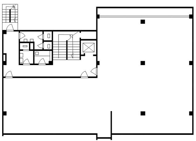 TKK西新橋ビル601 間取り図