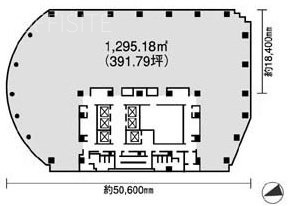 NBFプラチナタワー1701 間取り図