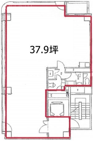 扶桑御徒町ビル5F 間取り図