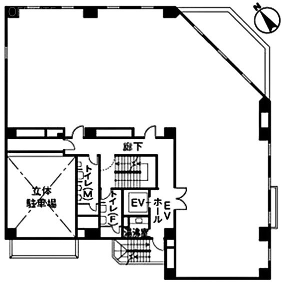 第44興和ビル8F 間取り図