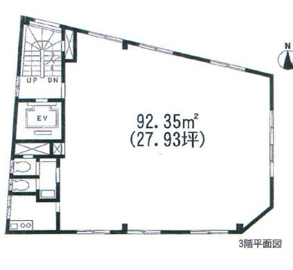 栄隆ビル4F 間取り図