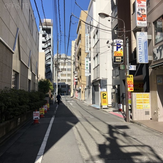 イサミヤ第6ビル ビル前面道路