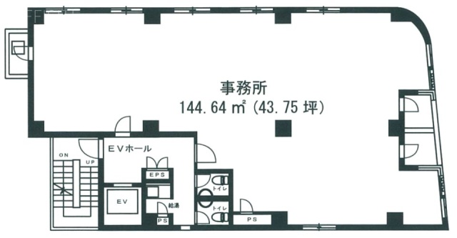 ウエストハウツ根岸ビル2F 間取り図