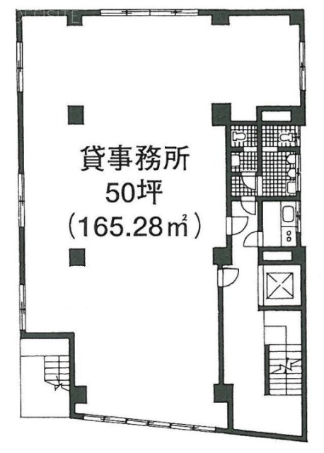 油本ビル5F 間取り図