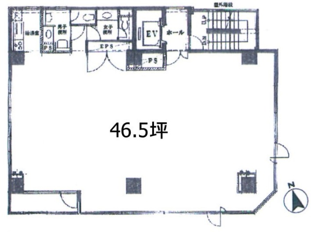 CORONA大森(コロナ大森)ビル3F 間取り図