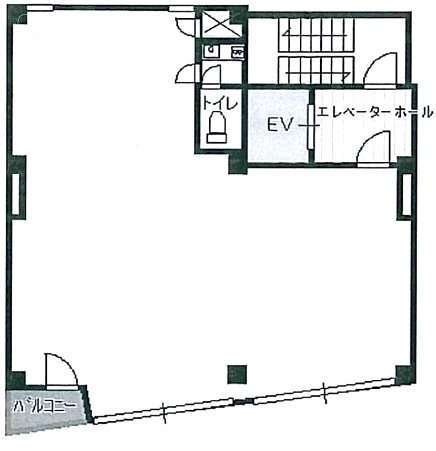 ワイケイ日本橋ビル4F 間取り図