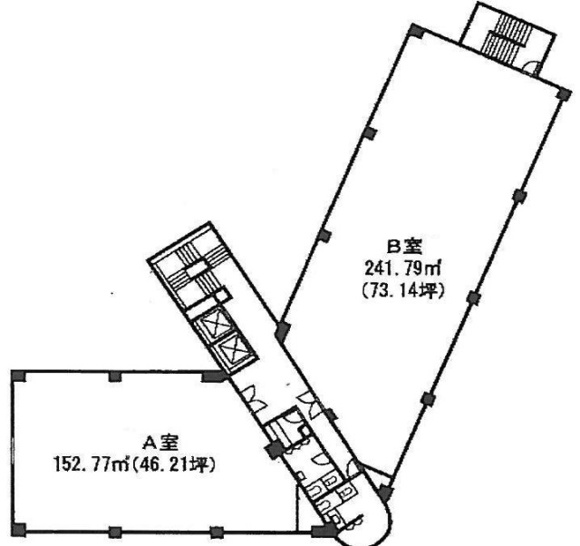 新立川ビルB 間取り図