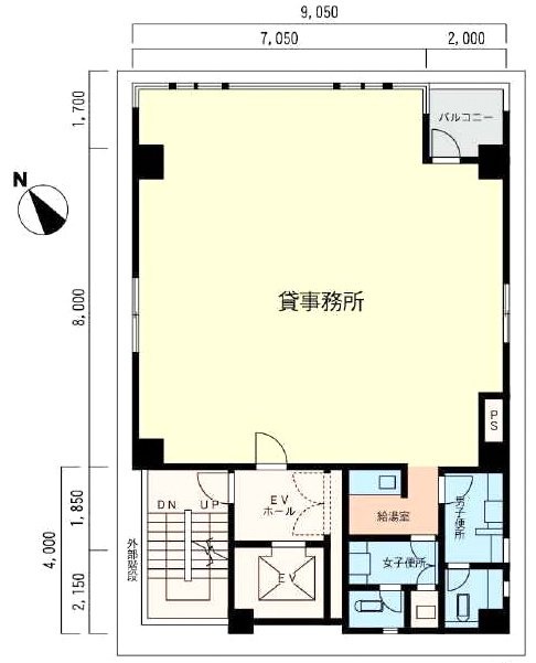 SJIビル3F 間取り図