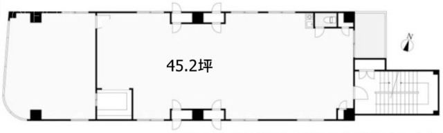 メディカルプラザD鶴見5F 間取り図