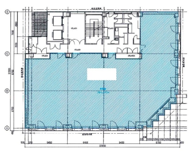 東信商事ビル8F 間取り図