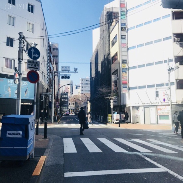 武蔵野ビル ビル前面道路
