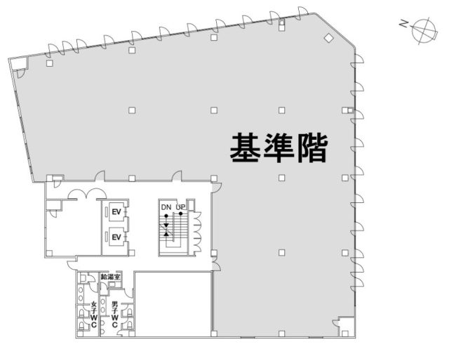 日進センタービル5F 間取り図