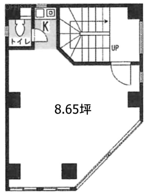 GC神田鍛冶町ビル5F 間取り図