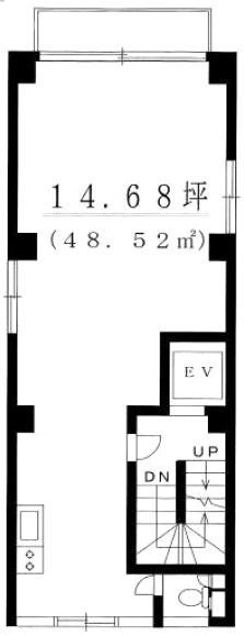 竹内ビル3F 間取り図