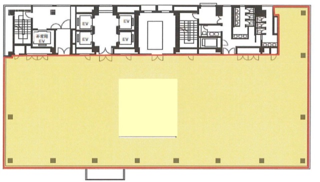 興和西新橋ビルB棟8F 間取り図