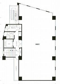 ラウンドクロス赤坂見附ビル2F 間取り図