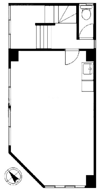 女部田ビル3F 間取り図