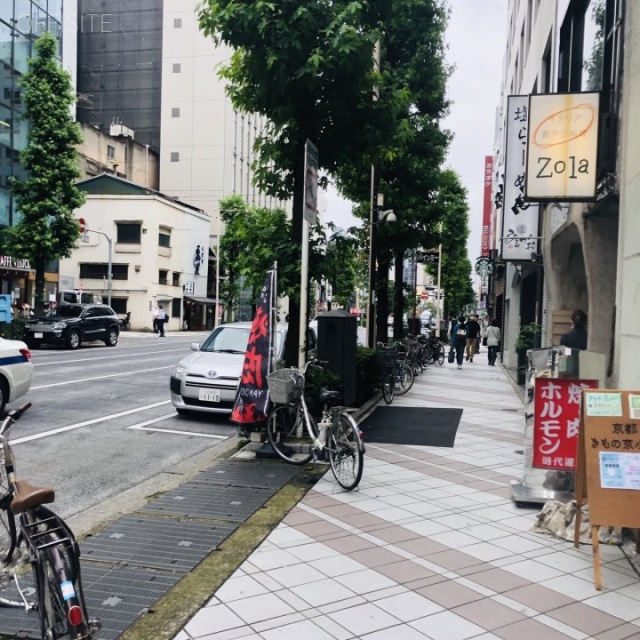 No.R日本橋人形町 ビル前面道路