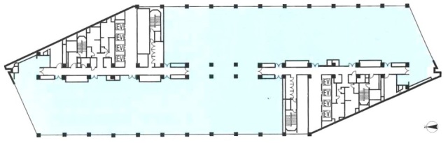 野村不動産天王洲ビル1F 間取り図