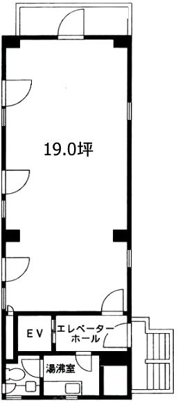 南信堂ビル6F 間取り図