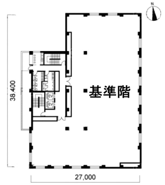 柏東口金子ビル1F 間取り図