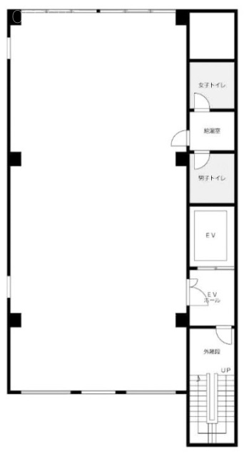 新町芳野ビル6F 間取り図