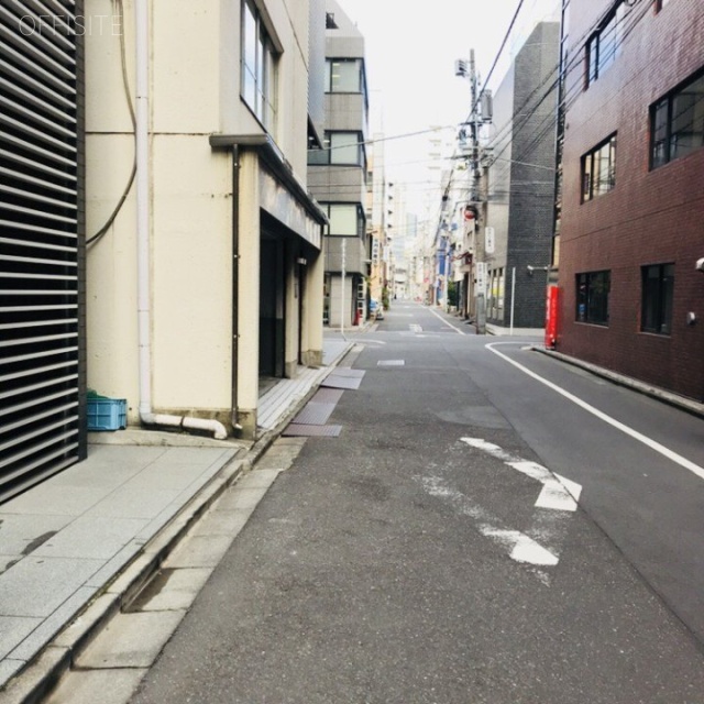 NASビル ビル前面道路