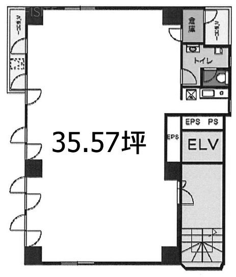 中野北口ビル5F 間取り図