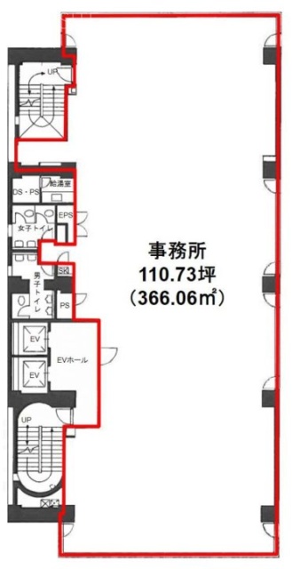 垣見麹町ビル4F 間取り図