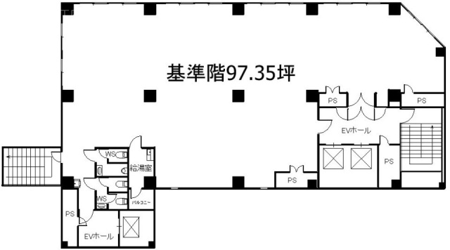 立川NAC(ナック)ビル6F 間取り図