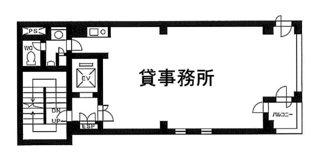 モーリオン湯島7F 間取り図