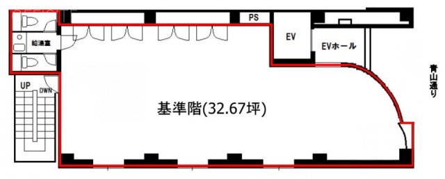 246青山ビル4F 間取り図