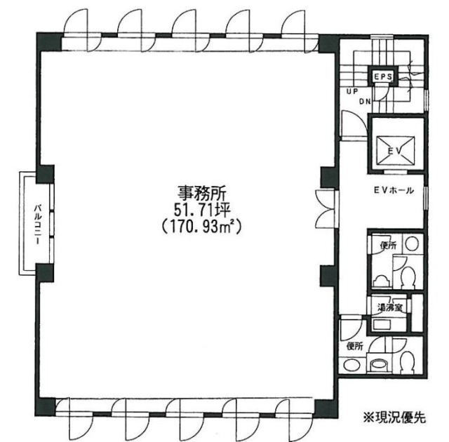 榎坂ビル3F 間取り図