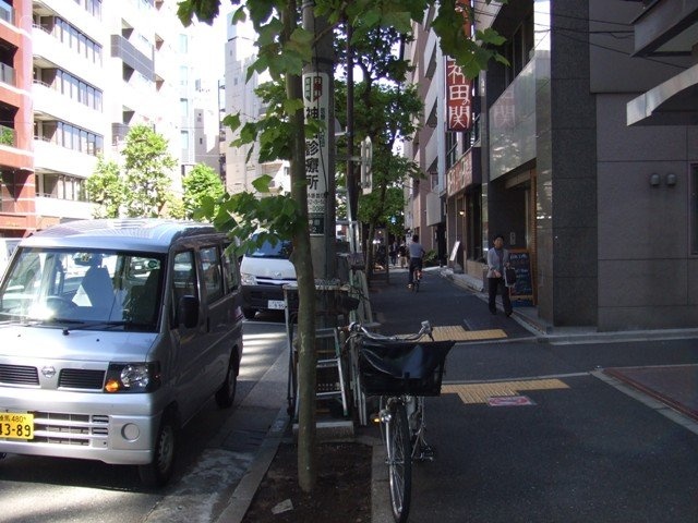 大我ビル ビル周辺道路