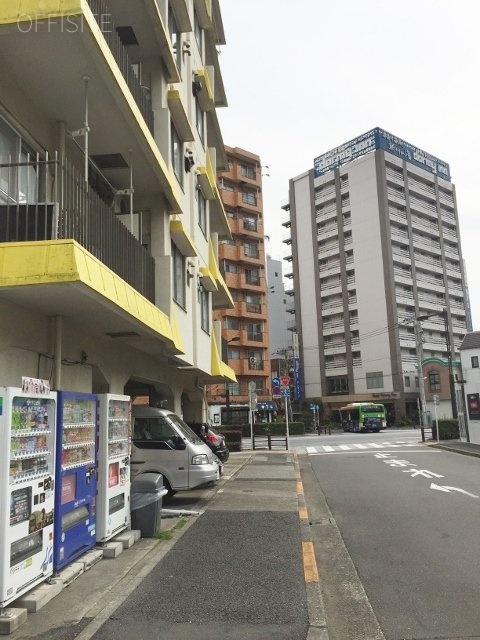 八丁堀東豊エステート ビル前面道路