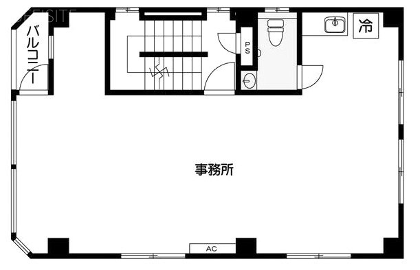 柴田ビル3F 間取り図