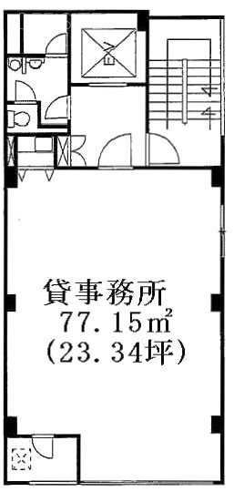 朝日生命池袋ビル9F 間取り図