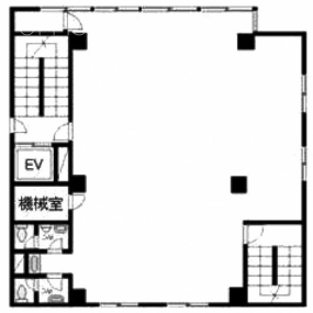 大昌第二ビルA 間取り図