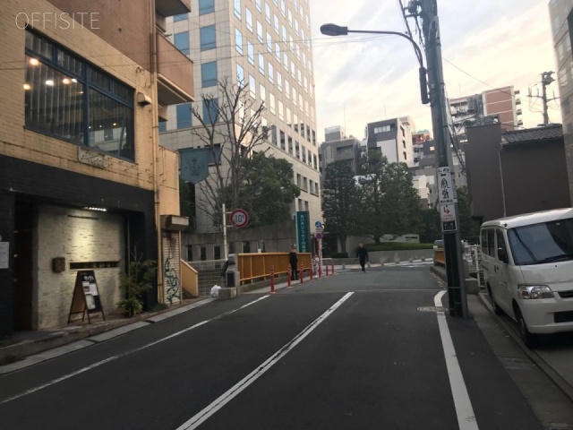 一光広尾第2ビル ビル前面道路