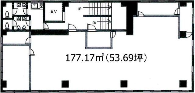 凰(おおとり)ビル6F 間取り図