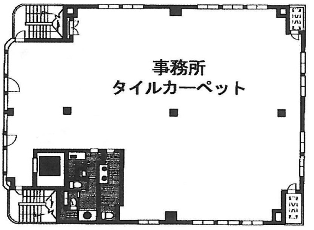 タテノビル3F 間取り図