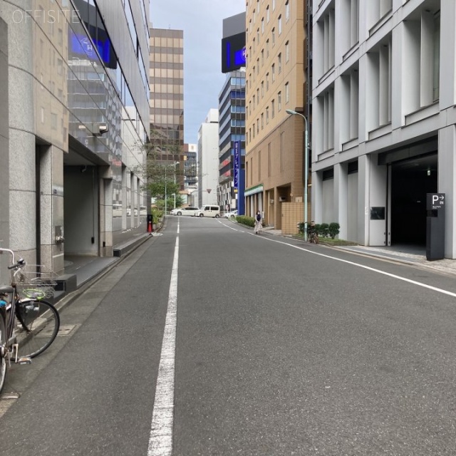 小浦第一ビル ビル前面道路