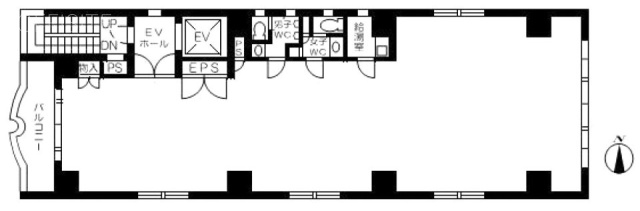 ユーエムビル5F 間取り図