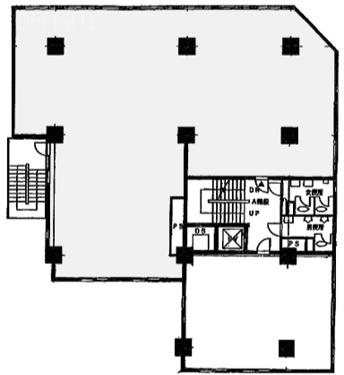 新々会館日本橋ビル2F 間取り図