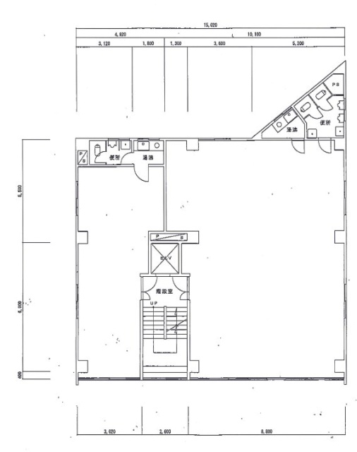 西新宿ビル2F 間取り図